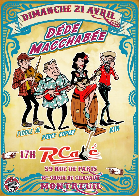 Dédé Macchabée and the Montreuil Peach Pickers – 93