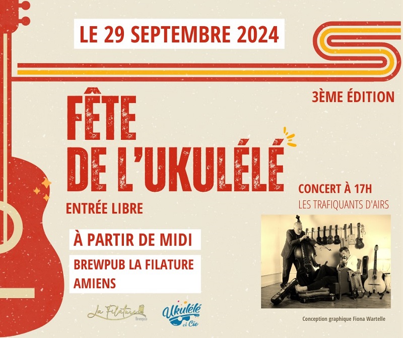 Fête de l’Ukulélé à Amiens – 3ème édition