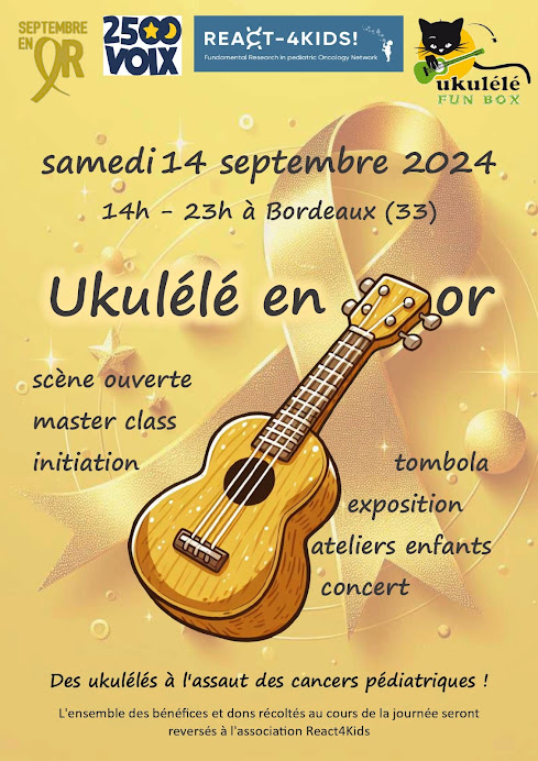 Un ukulélé en or – 33