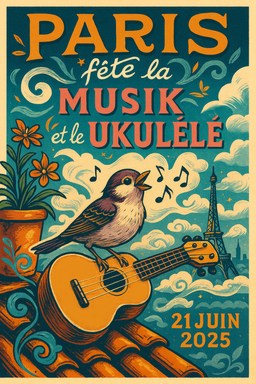 Paris fête le Uke – péniche Anako (75)