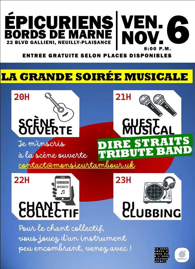 La grande soirée musicale – Neuilly Plaisance (93)